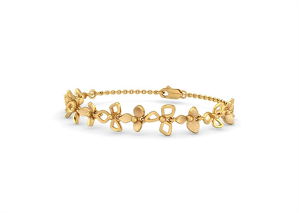 Gold Plated Womens Bracelet